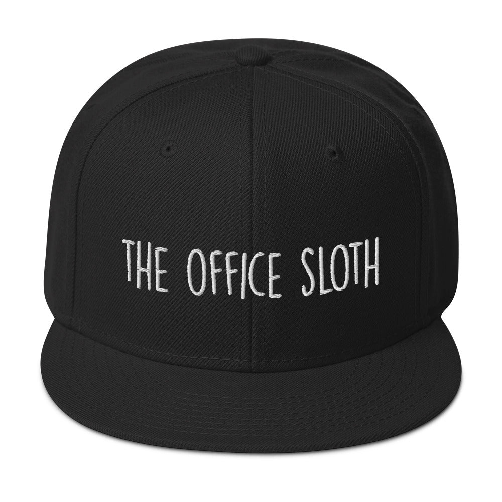 The Office Sloth Snapback Hat